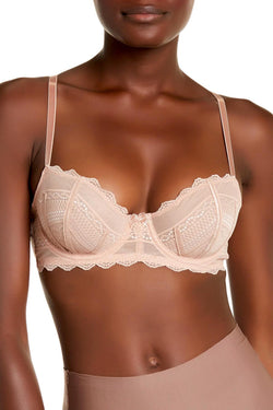 b.tempt'd Mahogany-Rose/Nude b.cherished Lace Bra thumbnail 2