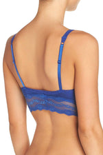 b.tempt'd Marine Blue b.adorable Modal Lace-Trim Bralette