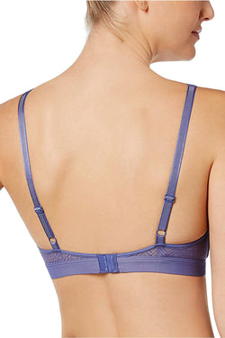 b.tempt'd Marlin/Turquoise b.inspired V-Neck Lace Bralette thumbnail 4
