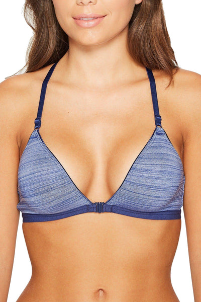 b.tempt'd Medieval-Blue Spectator Waterfall-Strap Bralette