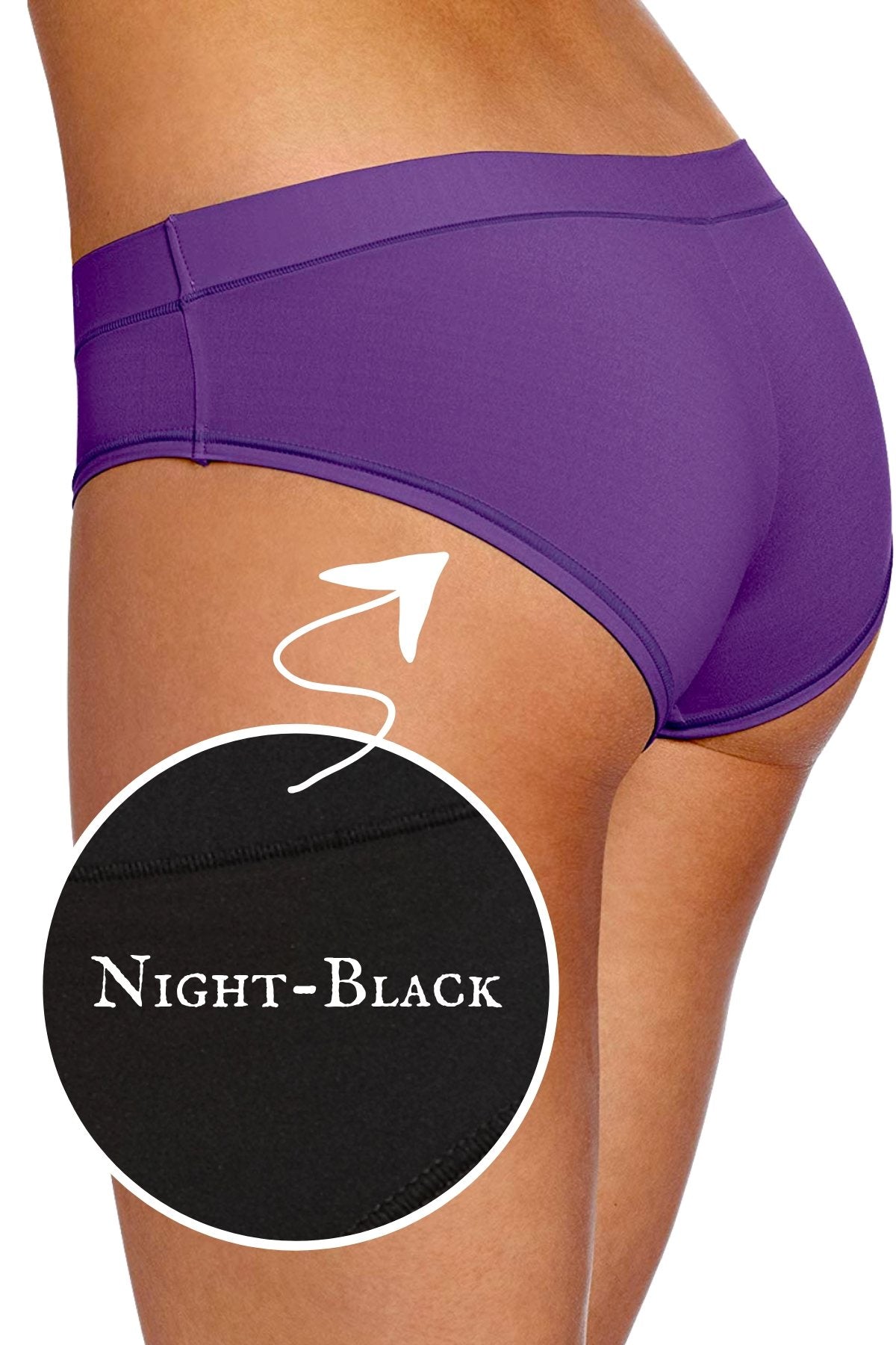 b.tempt'd Night-Black Fits-Me Fits-You Bikini Brief