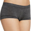 b.tempt'd Night-Black Spectator Striped-Waist Boyshort