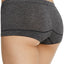 b.tempt'd Night-Black Spectator Striped-Waist Boyshort
