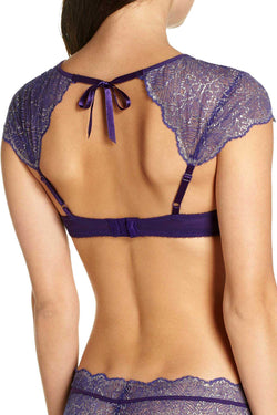 b.tempt'd Parachute Purple Lurex After Hours Bralette thumbnail 2