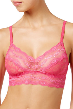 b.tempt'd Pink Yarrow Lace Kiss Bralette thumbnail 1