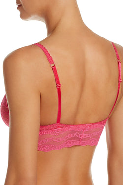 b.tempt'd Pink Yarrow Lace Kiss Bralette thumbnail 4