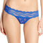 b.tempt'd Surf The Web Blue Lace Kiss Thong