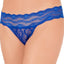 b.tempt'd Surf The Web Blue Lace Kiss Thong
