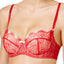b.tempt'd Tango-Red/Vanilla-Ice b.sultry Balconette Bra