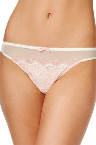 b.tempt'd Vanilla-Ice/Peach-Beige b.sultry Thong