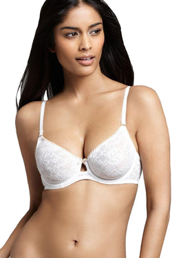 b.tempt'd White Full-Bloom Underwire Bra thumbnail 2