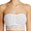 b.tempt'd White Sheer Lace-Kiss Bandeau Bralette
