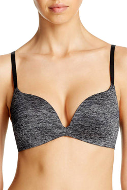 b.tempt'd b.splendid Dark-Grey Wire-Free Push-Up Bra thumbnail 1
