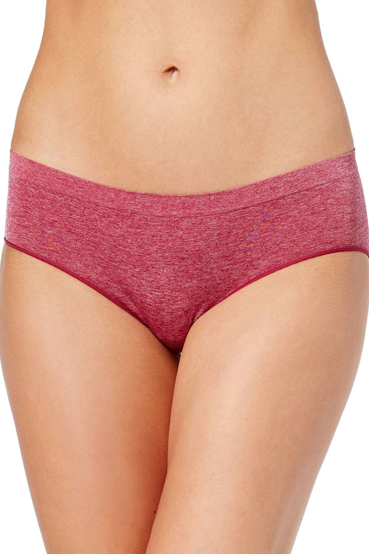 b.tempt'd b.splendid Seamless Hipster in Red Plum Heather