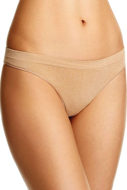 b.tempt'd b.splendid Seamless Thong in Au Natural Heather thumbnail 1