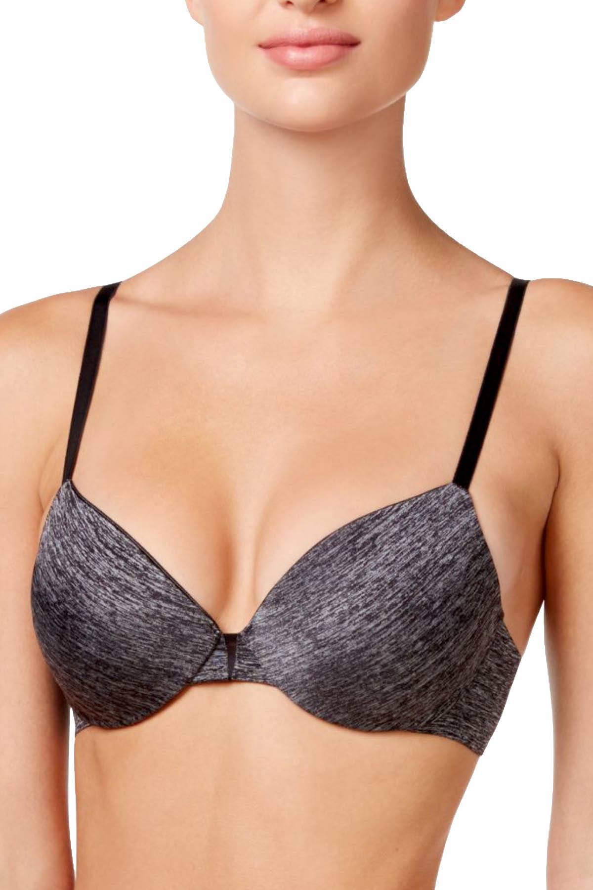 b.temptd Dark-Heather-Grey b.splendid Heather-Print Contour Bra