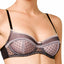 b.temptd Night/Pink-Mist b.amazing Lace-Trim Balconette Bra