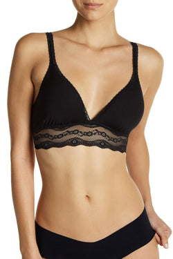 b.temptd Night b.adorable Modal Lace-Trim Bralette thumbnail 2