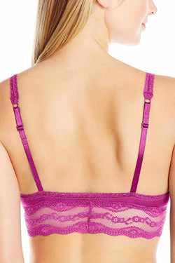b.temptd Wild-Aster b.adorable Modal Lace-Trim Bralette thumbnail 4
