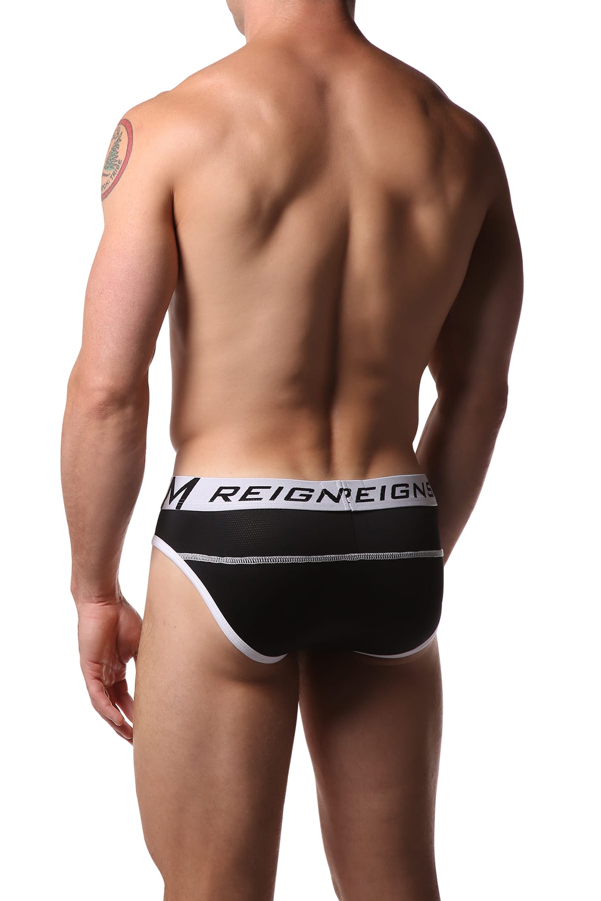 Freedom Reigns Black & White Contrast Brief