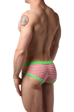 Manview Green Checkered Brief thumbnail 2