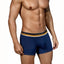 Clever Navy-Blue Lines Boxer Brief