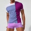 Rufskin Magenta & Slate Julian Tee