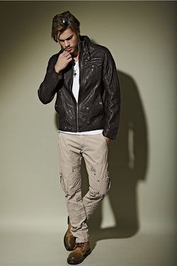 X-Ray Jeans Brown Cocoa Pu Jacket thumbnail 2