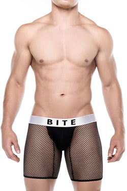 Bitewear Black Mesh Boxer Brief thumbnail 1