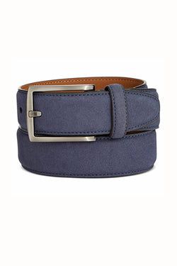 Tasso Elba Blue Feather‑Edge Belt thumbnail 1