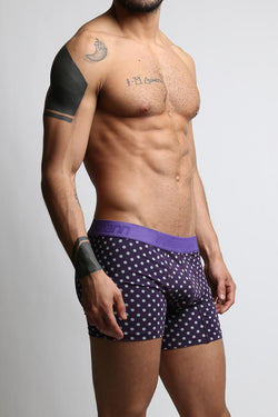 2-Pack Mosmann Purple Polka Dots & Deep Sea X Boxer Briefs thumbnail 2