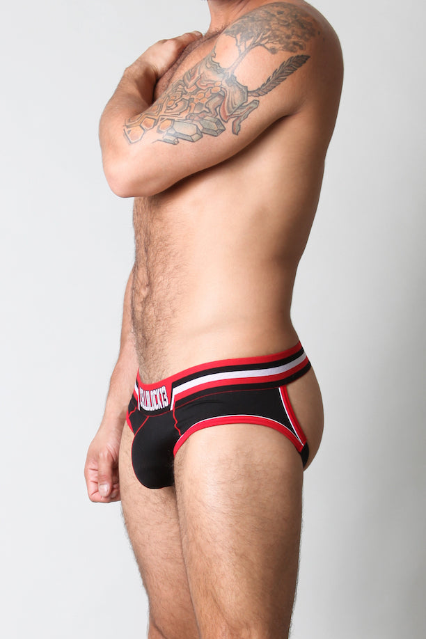Cellblock 13 Red Interceptor Slingback Jockstrap