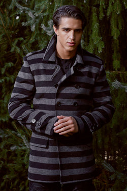 Andres Velasco Black Bilbao Car Coat thumbnail 2