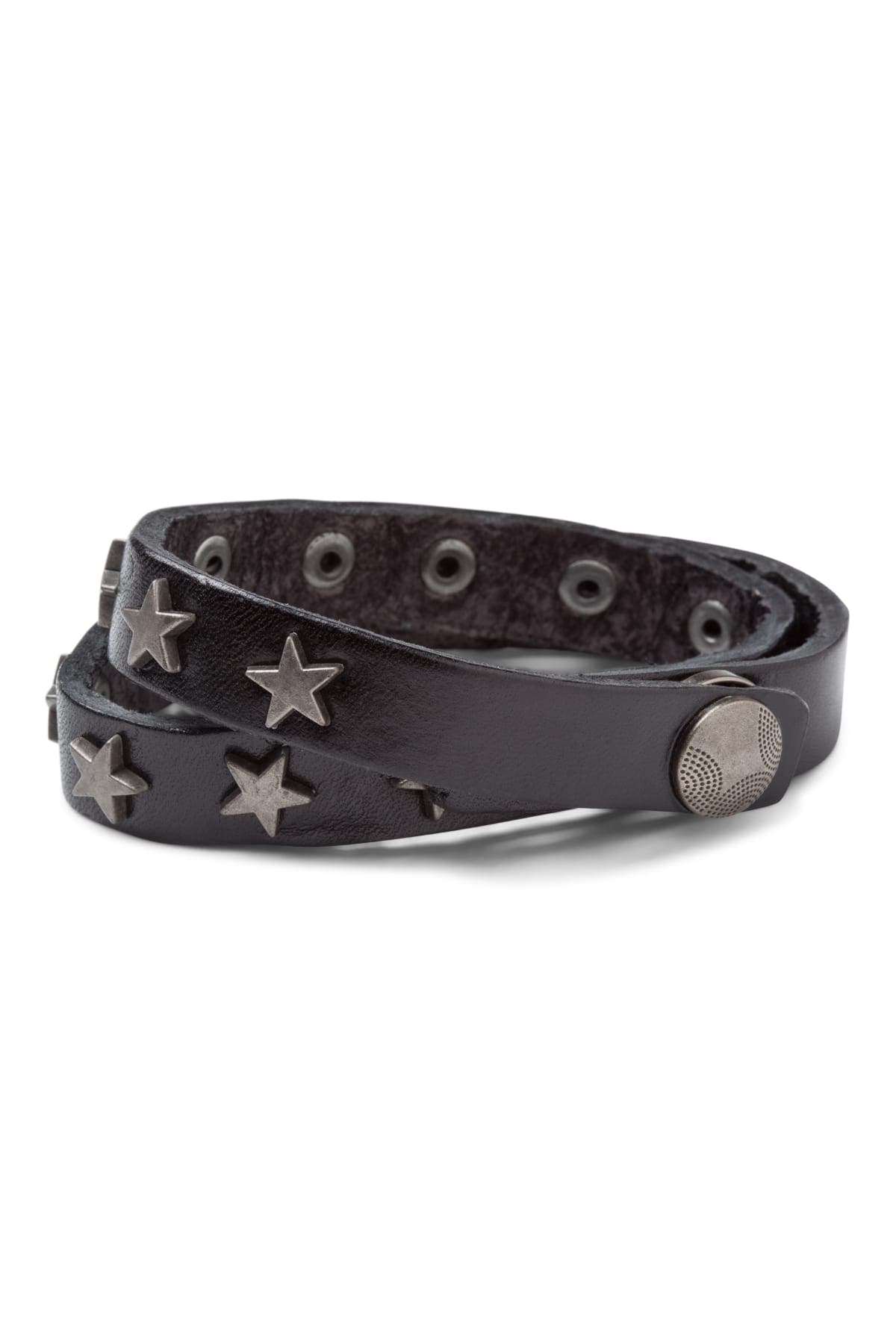 Smash Black Wrap Bracelet