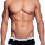 Male Basics Black Cheeky Brief
