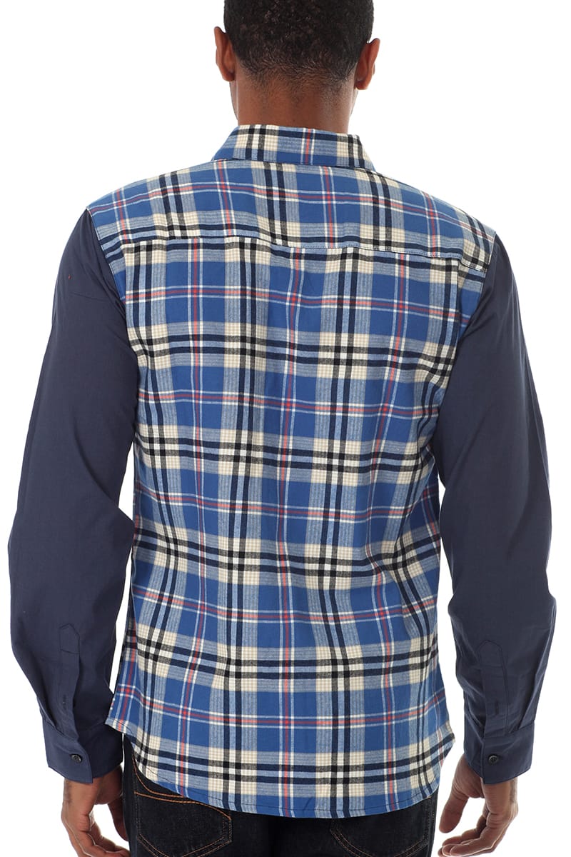 Something Strong Blue Something Wild Button-Up