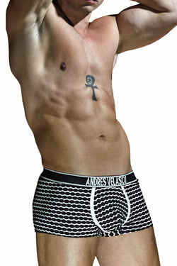 Andres Velasco Black/White Dobby Trunk thumbnail 2
