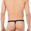 Gregg Homme Black Chaser C-Ring Detachable Pouch Thong