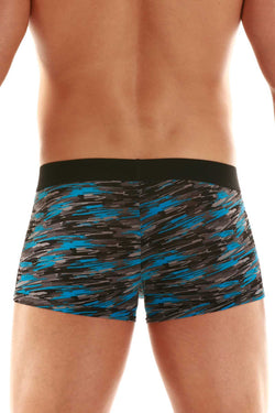 Papi Blue Abstract Microflex Brazilian Trunk thumbnail 2