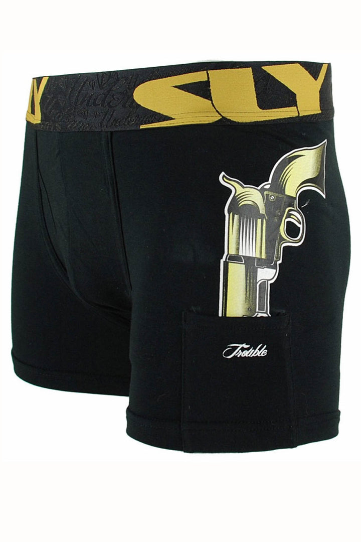 Sly Black Thug Life Boxer Brief