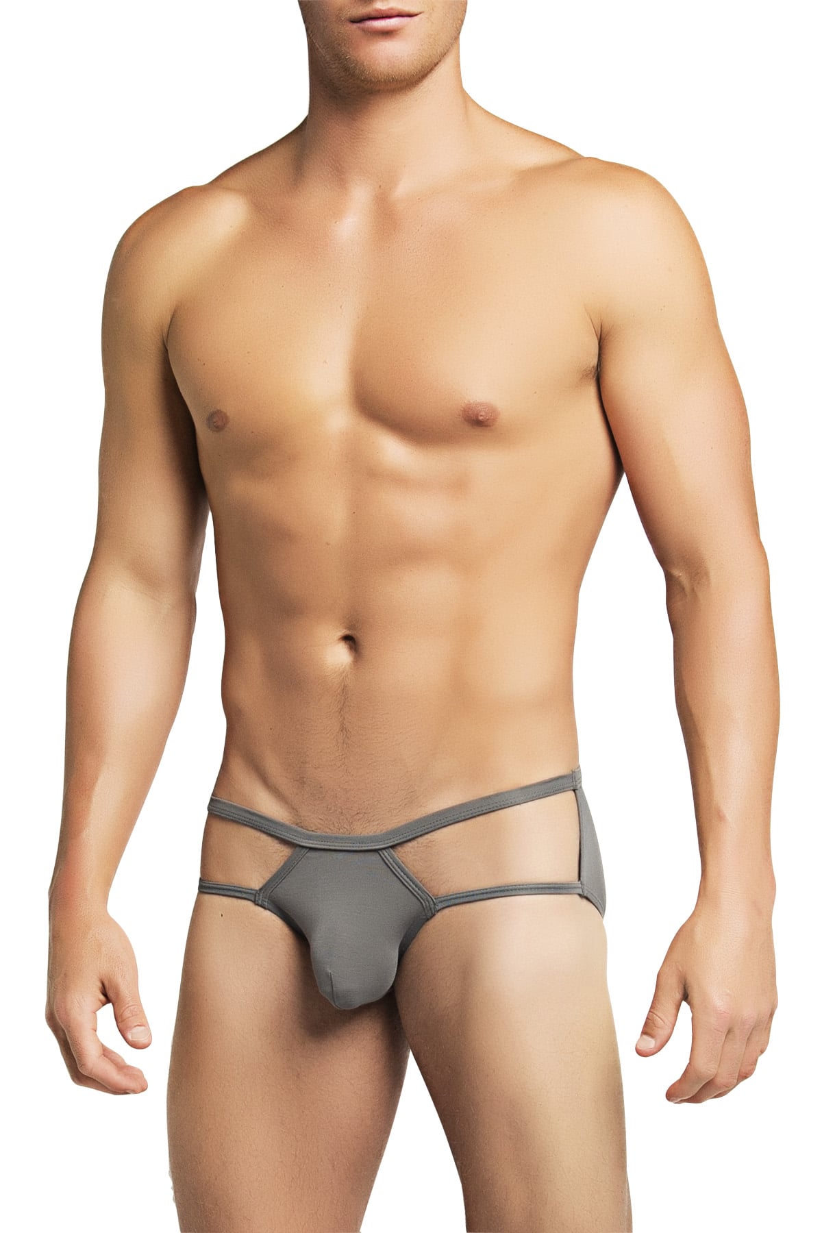 Core Grey Exposed Sides Brief