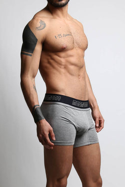 Mosmann Heather Grey Long Boxer thumbnail 2