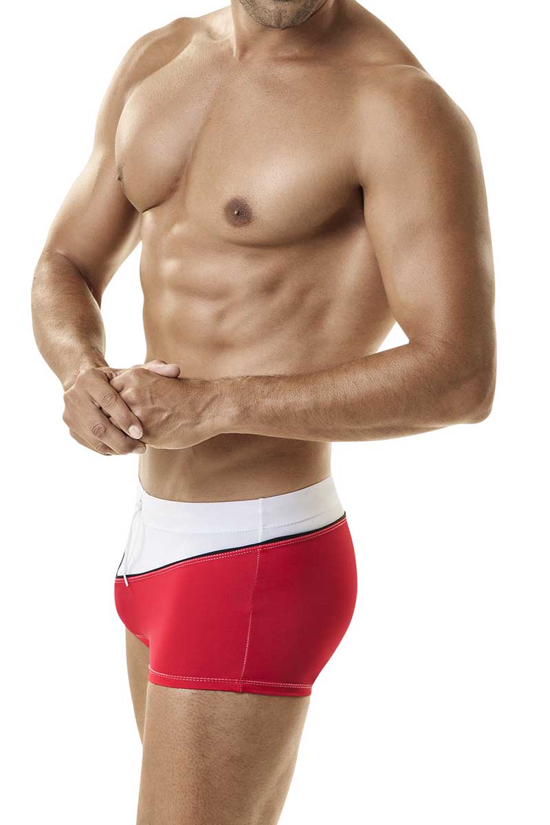 WildmanT Red Captin Swim Square Trunk