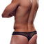 Envy Black Mesh Thong