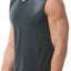 Gregg Homme Black Reveal Italian Jacquard Muscle Top