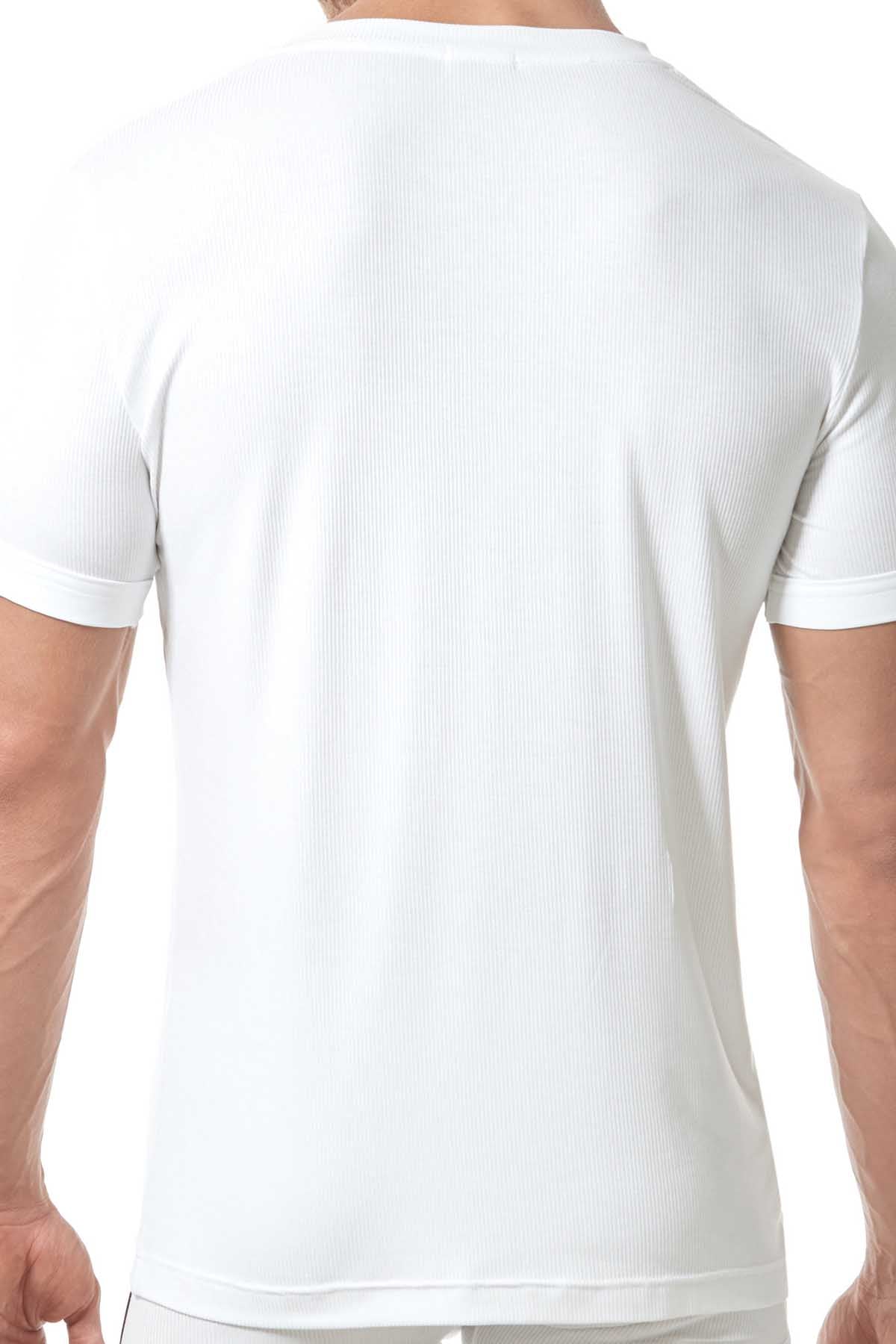 Gregg Homme White Menz V-Neck Tee