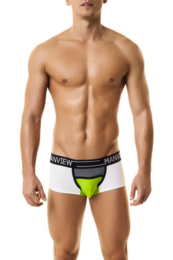 Manview Green & White Campus Class Boxer thumbnail 1