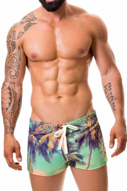Jor Printed Florida Swim Mini-Short thumbnail 1