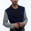 Smash Navy Elbow Patch Blazer Jacket