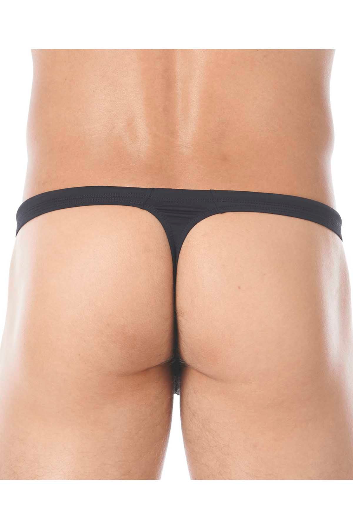 Gregg Homme Black Pool Party Swim Thong
